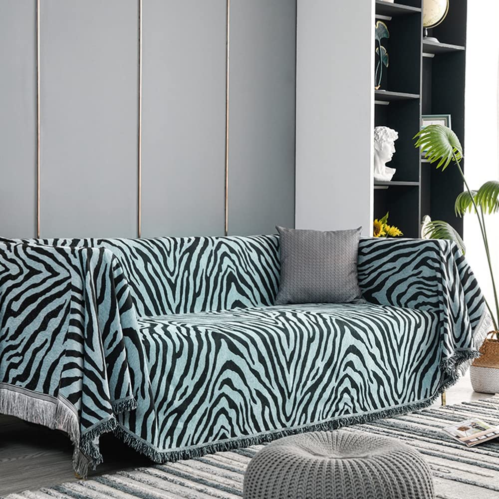 Amazon｜北欧風 シマウマ柄 マルチカバー 1人 2人 3人掛け 長方形